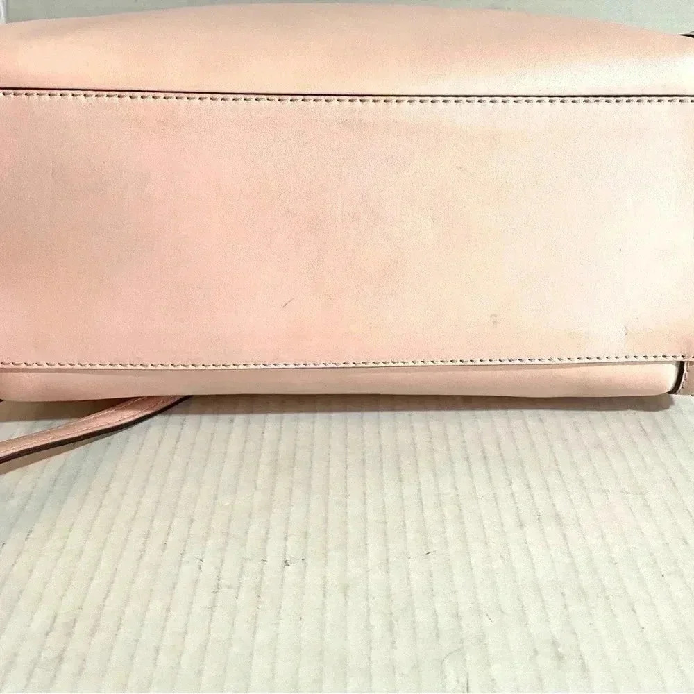 Kate spade pink leather satchel handbag - Picture 3 of 12